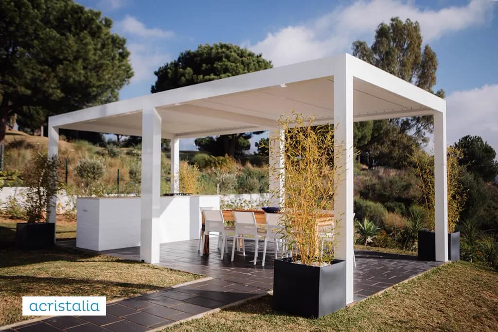 Carpintería de aluminio para cerramientos y estructuras. Ejemplo de acabado profesional